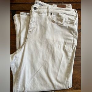 Land’s End khaki midrise, true straight jeans size 22